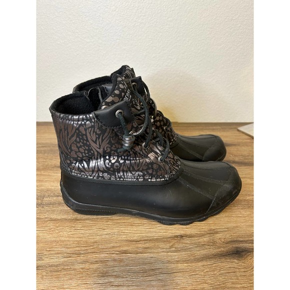 Sperry Syren Gulf Metallic Boots SZ 8.5 - Picture 4 of 9
